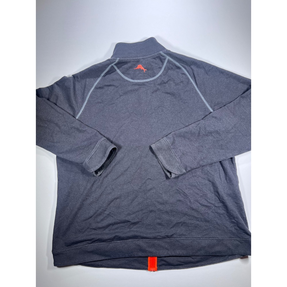 Tommy Bahama Jacket Mens XL Gray University of Miami Hurricanes Full Zip Track - Picture 5 of 5